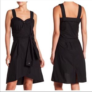 NWT Derek Lam 10 Crosby Tie Front Dress